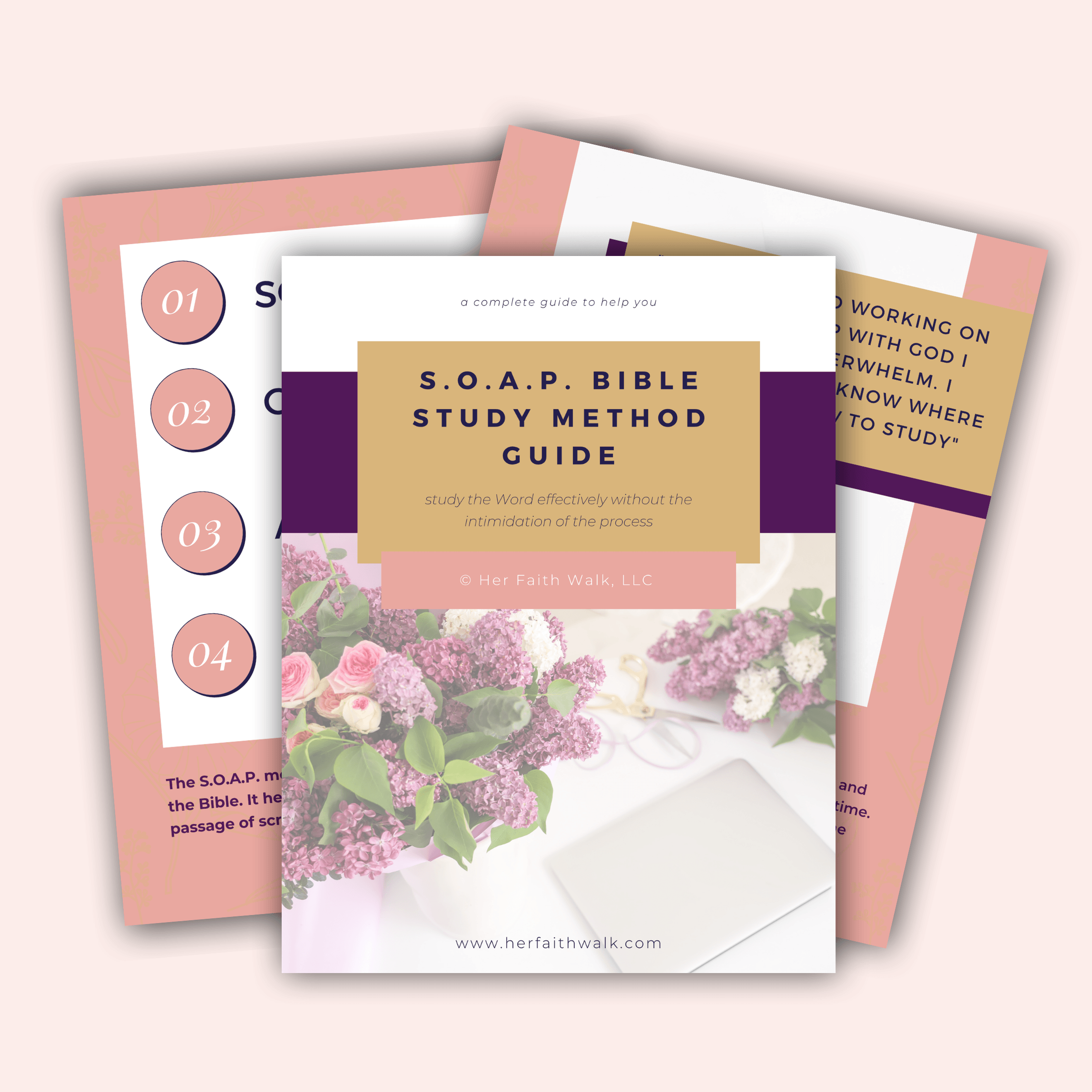 S.O.A.P. Bible Study Method Complete Guide cover